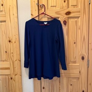 Navy Elizabeth Top